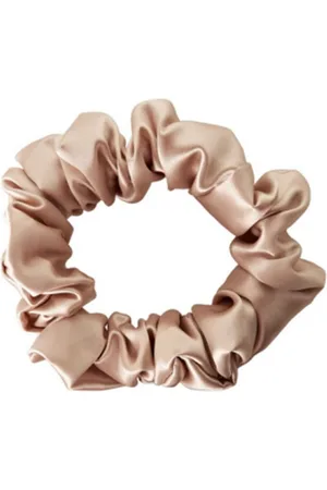 By Barb Silk Scrunchie Accessories Hair Accessories Scrunchies Beige