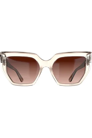 Corlin Eyewear Lisa Champagne Gradual Brown Neliönmuotoiset Aurinkolasit Pink