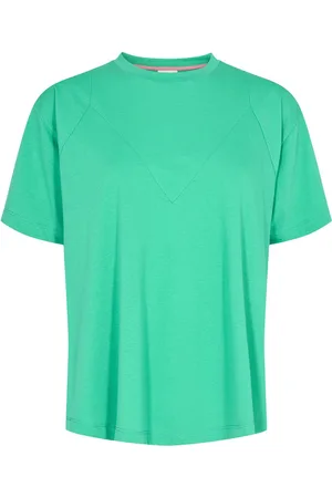 Numph Nudallas Tee Tops T-shirts & Tops Short-sleeved Green