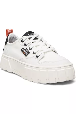 Palladium Naiset Tennarit - Pallatower Lo Shoes Sneakers Chunky Sneakers Valkoinen
