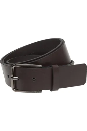 HUGO BOSS Gerik_Sz35 Designers Belts Classic Belts Brown