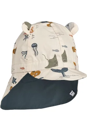 Liewood Gorm Reversible Sun Hat With Ears Aurinkohattu Multi/patterned
