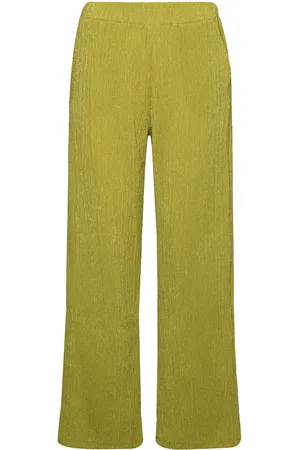 Rosemunde Trousers Bottoms Trousers Straight Leg Green