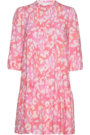 Noella Imogene Sh. Dress Lyhyt Mekko Pink