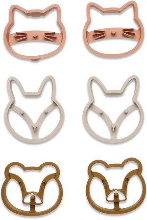 Liewood Karina Pancake Shape Set Home Meal Time Baking & Cooking Cookie Cutters Pink