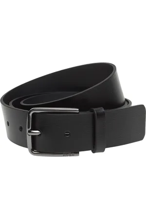 HUGO BOSS Gerik_Sz35 Designers Belts Classic Belts Black
