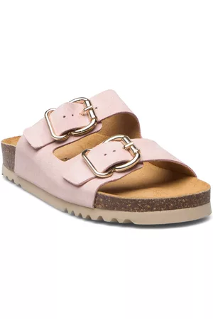 Scholl Naiset Sandaalit - Sl Isabelle Suede Shoes Summer Shoes Flat Sandals Vaaleanpunainen