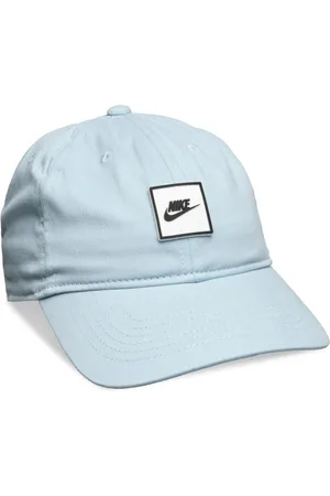 Nike Nan Futura Patch Curve Brim Ca Sport Headwear Caps Blue