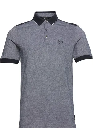 Armani Exchange Polo Tops Polos Short-sleeved Multi/patterned