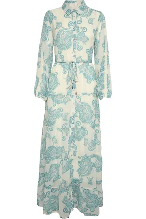 Cream Crsamira Dress - Kim Fit Maksimekko Juhlamekko Multi/patterned