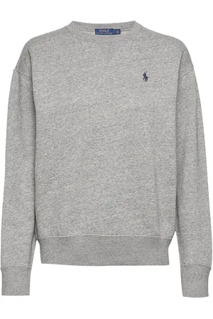 Ralph Lauren Fleece Pullover Tops Sweat-shirts & Hoodies Sweat-shirts Grey