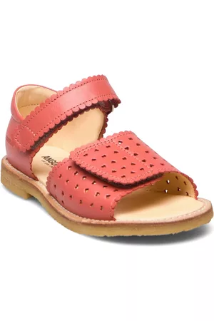 ANGULUS Lapset Sandaalit - Sandals - Flat - Open Toe - Clo Shoes Summer Shoes Sandals Korallit