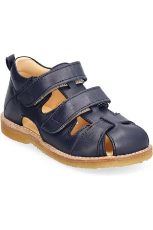 ANGULUS Sandals - Flat - Closed Toe Shoes Summer Shoes Sandals Blue