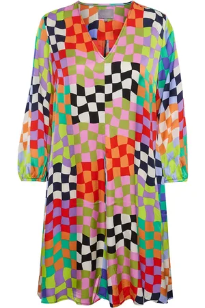 Culture Cuvarla Dress Lyhyt Mekko Multi/patterned