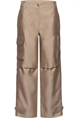 Second Female Salma Trousers Trousers Cargo Pants Beige