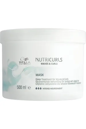 Wella Nutricurls Mask 500Ml Hiusnaamio Nude