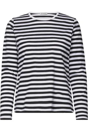 Marimekko Mari 2017 Tops T-shirts & Tops Long-sleeved White