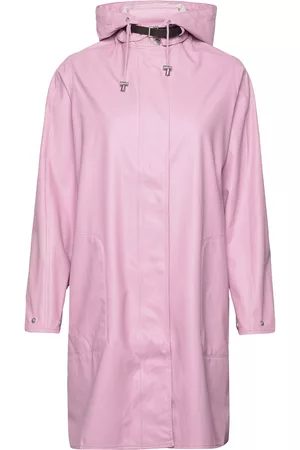 Ilse Jacobsen Naiset Sadetakit - Raincoat Outerwear Rainwear Rain Coats Vaaleanpunainen