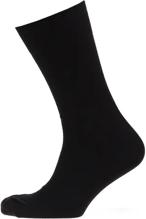 Claudio Socks Solid Colours Underwear Socks Regular Socks Black
