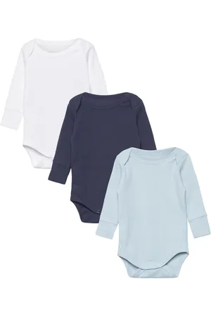 Copenhagen Colors 3 Pack Rib Jersey Long Sleeve Body Bodies Long-sleeved Multi/patterned