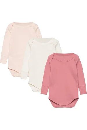 Copenhagen Colors 3 Pack Rib Jersey Long Sleeve Body Bodies Long-sleeved Multi/patterned