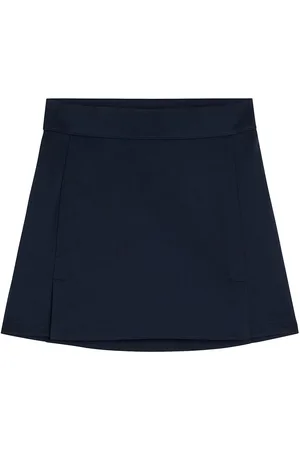 J Lindeberg Amelie Mid Golf Skirt Sport Short Blue