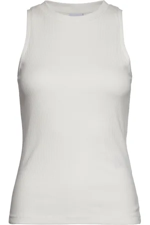 VERO MODA Vmlavender Sl Top Vma Jrs Noos Tops T-shirts & Tops Sleeveless White
