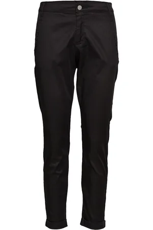 VILA Vichino Rwre 7/8 New Pant Bottoms Trousers Chinos Black