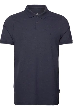 JBS of Denmark Jbs Of Dk Polo Pique Tops Polos Short-sleeved Navy