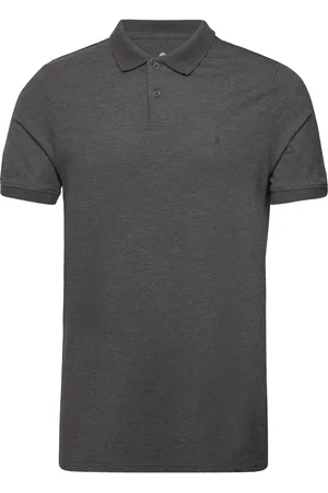JBS of Denmark Jbs Of Dk Polo Pique Tops Polos Short-sleeved Grey