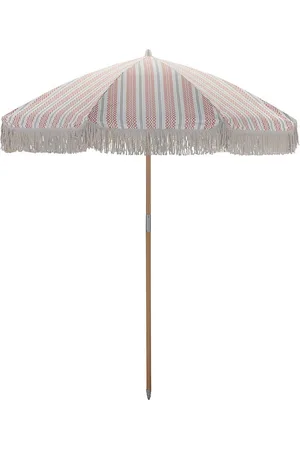 House Doctor Beach/Garden Umbrella, Umbra, Red/Green Home Outdoor Environment Garden Accessories Red