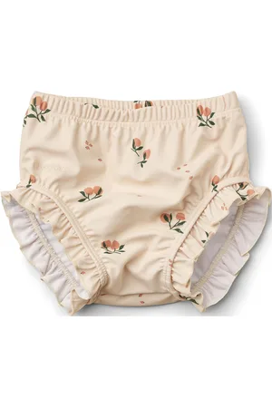 Liewood Mila Baby Printed Swim Pants Swimwear Nappie Briefs Orange