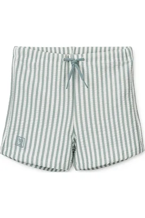 Liewood Otto Seersucker Swim Pants Uimashortsit Blue