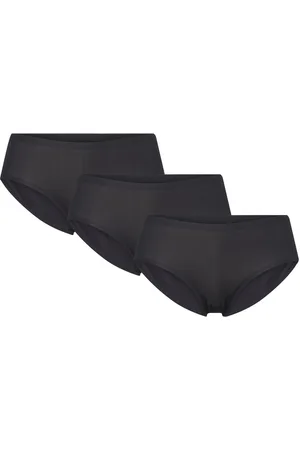 Dorina Mio-3Pp Hipster_Classic Hipsterit Alushousut Alusvaatteet Black
