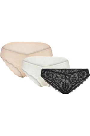 Dorina Myla-3Pp Brief Alushousut Brief Tangat Multi/patterned