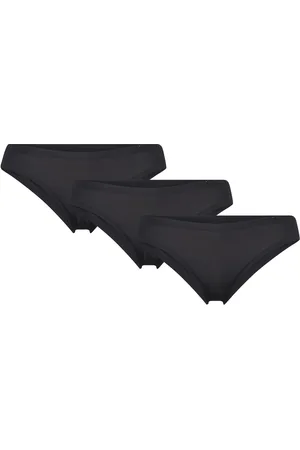 Dorina Mio-3Pp Brazilian Lingerie Panties Brazilian Panties Black