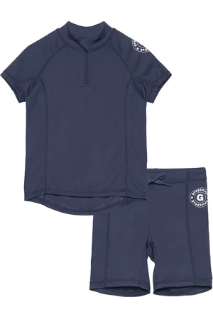 Geggamoja Uv-Set Swimwear Uv Clothing Uv Suits Navy