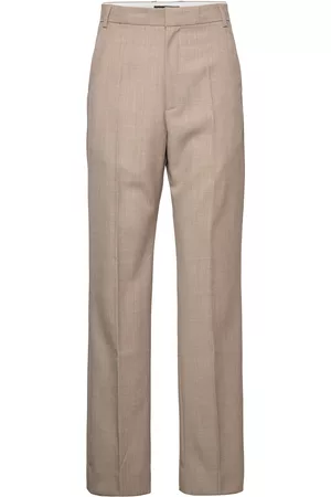 Hope Naiset Housut - Keen Trousers Trousers Suitpants Beige