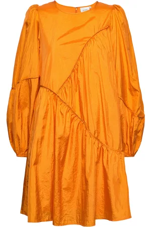 Gestuz Heslagz Dress Lyhyt Mekko Orange