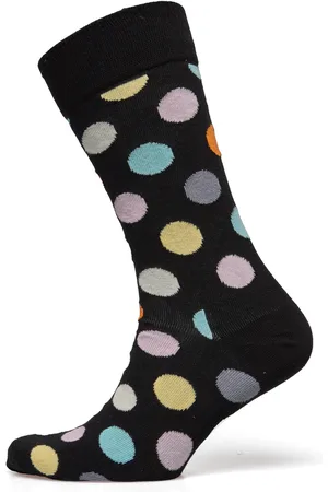Happy Socks Big Dot Sock Lingerie Socks Regular Socks Black