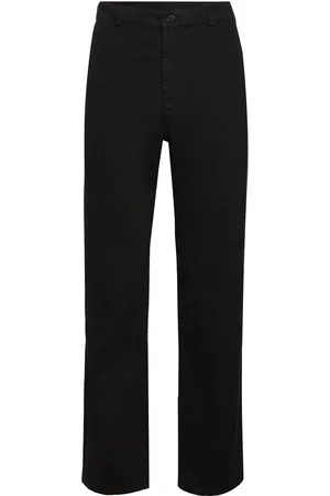 Hope Regular Chinos Designers Trousers Chinos Black