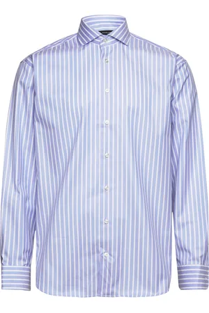 BOSWEEL SHIRTS EST. 1937 Regular Fit Mens Shirt Tops Shirts Business Blue