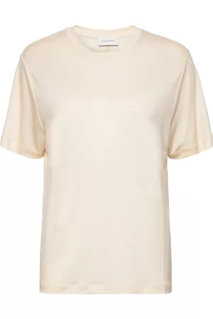 Dagmar Naiset T-paidat - Claudia T-Shirt T-shirts & Tops Short-sleeved Kermanvärinen