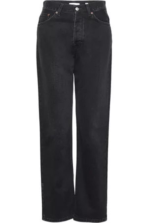 Dagmar Naiset Farkut - Adele Denim Suorat Farkut Musta