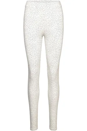 Basicapparel Elba Leggings Gots Bottoms Leggings White