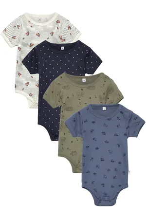 Pippi Body Ss Ao-Printed Bodies Short-sleeved Multi/patterned