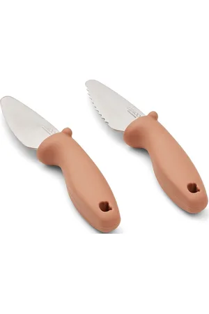 Liewood Perry Cutting Knife Set Home Meal Time Cutlery Pink