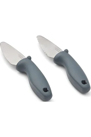 Liewood Perry Cutting Knife Set Home Meal Time Cutlery Blue