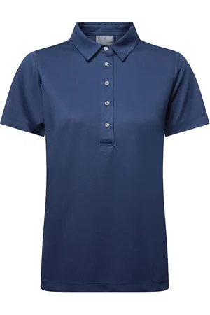 Backtee Ladies Performance Polo Sport T-shirts & Tops Polos Navy