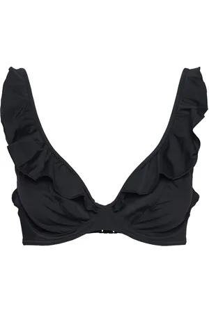 Freya Jewel Cove Uw High Apex Bikini Top 30 D Swimwear Bikinis Bikini Tops Wired Bikinitops Black
